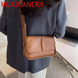Women's PU Leather Flap Crossbody Bag