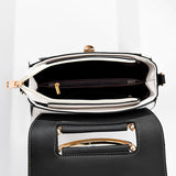 Flap Leather Crossbody Bag for Women Vintage Style