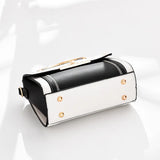 Flap Leather Crossbody Bag for Women Vintage Style