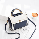Flap Leather Crossbody Bag for Women Vintage Style