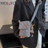 Flap Mobile Phone Bag Rabbit Toys Women Crossbody Bags Soft Portable