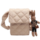 Rabbit Toys Crossbody Bag for Women Casual Soft Portable