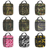 Flecktarn Camo Insulated Lunch Bag Waterproof Thermal Lunch Tote