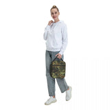 Flecktarn Camo Reusable Lunch Box Leakproof Insulated Cooler Bag