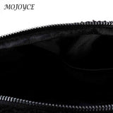 Plush Waist Bag Zipper Pocket Women Waist Belt Bag for Outdoor Sports