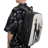 Vintage Retro 17" Shoulder Backpack for Schools Rumours Blanket