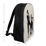 Vintage Retro 17" Shoulder Backpack for Schools Rumours Blanket