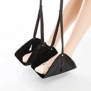 Adjustable Flight Car Travel Foot Pad Hammock