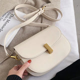 Women Leather Messenger Bag Mini Shoulder Handbag