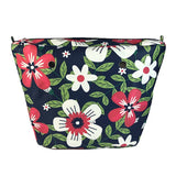 Floral Border Lining Zipper Pocket For OBag Mini Insert
