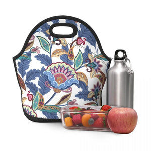 Floral Lunch Bags for Women Girls School Lunch Box Food Fruits Drinks Organizer