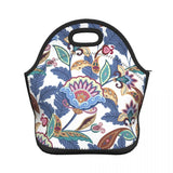 Floral Lunch Bags for Women Girls School Lunch Box Food Fruits Drinks Organizer