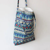 Floral Printed Casual Tote Large Capacity Female Handbags