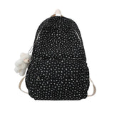 Floral School Backpack Waterproof Nylon Travel Large Capacity Backpacks for Teen