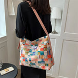 Waterproof Floral Shopping Bag for Women