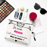 Floral Maitresse Astem Print Cosmetic Bags