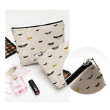 Floral Maitresse Astem Print Cosmetic Bags