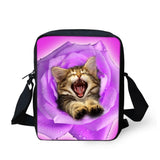 Flower Animal Women Mini Cross-body Bag Casual Messenger Bags