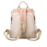 Flower Embroidery Women Backpack Anti-theft Ladies School Bag Mochilas