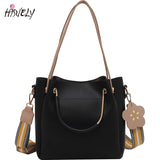 Flower Ladies Handbag Large Capacity Shoulder Bag