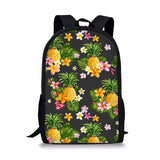 Flower Pattern Print School Bags Daily Travel Climbing Durable Backpack