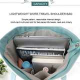 Canvas Shoulder Bag 13 inch Laptop Woke Bag Large Capacity Girls Tote Bags