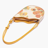 Flower Printing Women's Shoulder Bag Gothic Handbags Mini Lipstick