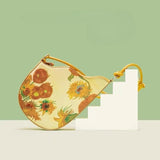 Flower Printing Women's Shoulder Bag Gothic Handbags Mini Lipstick