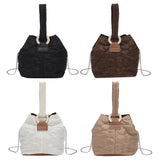 Flower Quilted Ladies Handbags Chain Tote Bag Crossbody Shopping Purse