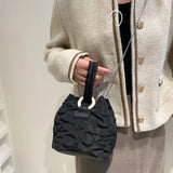 Flower Quilted Ladies Handbags Chain Tote Bag Crossbody Shopping Purse