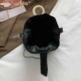 Flower Quilted Shoulder Bag Chain Women Messenger Bag Casual Lightweight