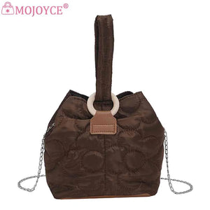 Flower Quilted Women Messenger Bag Casual Chain Crossbody Bag