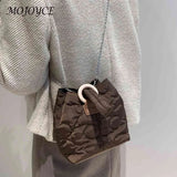 Flower Quilted Women Messenger Bag Chain Female Tote Bag Lightweight