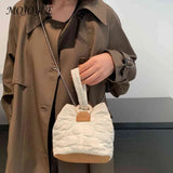 Flower Quilted Women Messenger Bag Chain Underarm Bag