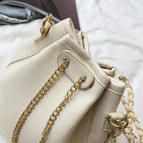 Small Crossbody Bag for Women Ladies Bucket Chain Messenger Bag