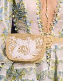 Flower Straw Waist Pack Men Women Can Be Fitted With Mobile Phone Keys Purse