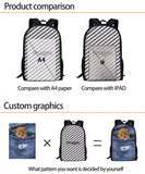 Flower Turtle Printing Women Backpack Girls School Bags Laptop mochila