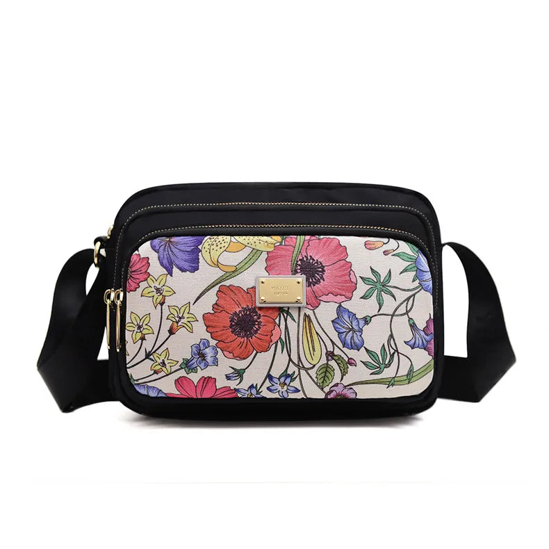 Floral Women's Crossbody Bag Small Girl Shoulder Bag