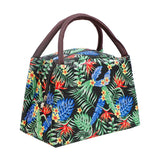 Flowers Thermal Lunch Bags for Women Kids Cooler Ice Pack Work Picnic