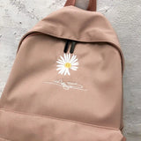 Flowers Women Backpack Teenagers School Bags Nylon Travel Bags