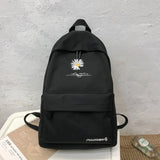 Flowers Women Backpack Teenagers School Bags Nylon Travel Bags