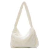 Fluffy Shoulder Messenger Bag Soft Crossbody Bags Women Totes Bags