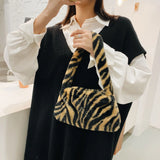 Fluffy Shoulder Messenger Bag Plush Soft Crossbody Bags Women Totes Bags