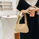 Fluffy Shoulder Messenger Bag Plush Soft Crossbody Bags Women Totes Bags