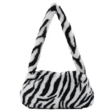 Fluffy Shoulder Messenger Bag Plush Soft Crossbody Bags Women Totes Bags