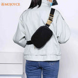 Fluffy Wool Fanny Pack Solid Women's Chest Bag Hip Bum Bag