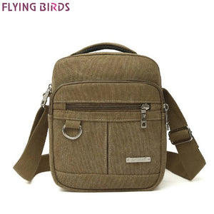 Men Shoulder Bag Canvas Handbag Messenger Bag Casual Travel School Bags