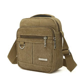 Men Shoulder Bag Canvas Handbag Messenger Bag Casual Travel School Bags