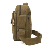 Men Shoulder Bag Canvas Handbag Messenger Bag Casual Travel School Bags