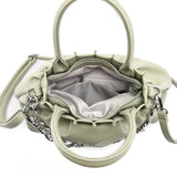 Women Shoulder Bags Lady Handbags Purse PU leather Thick chain Clouds Crossbody